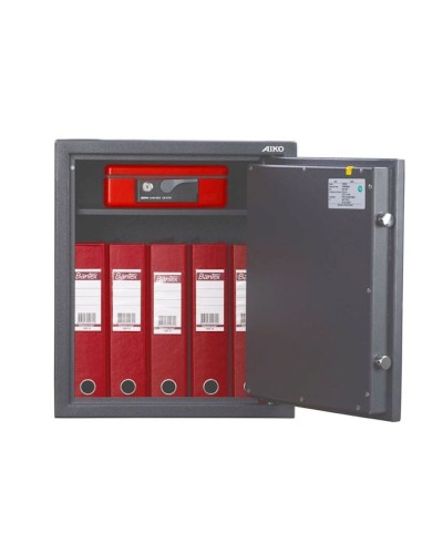 Ofis seyfi AIKO TSN 50, elektron kodlu, boz