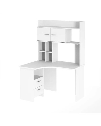 Yazı masası 3563_M2StolStelSqWh Ağ, LDSP, 178.5x60x120 sm