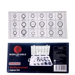 Набор уплотнительных колец Worldforce 11075, 150 шт