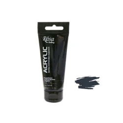Акриловая краска художественная Rosa Gallery 652, серая Пейна, 60 мл