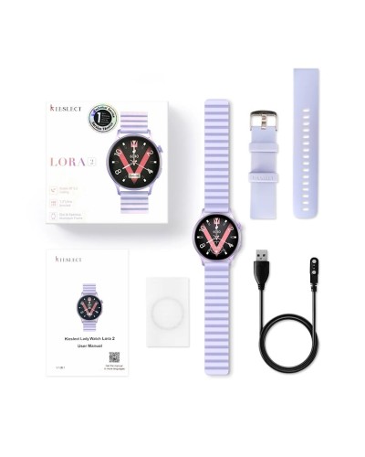 Ağıllı saat Kieslect Lora 2 Purple