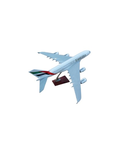 Dekorativ təyyarə modeli Emirates, ağ, 47x44x22 sm