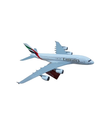 Dekorativ təyyarə modeli Emirates, ağ, 47x44x22 sm