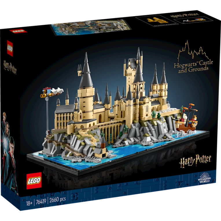 Конструктор LEGO Harry Potter Hogwarts Castle and Grounds 76419, 18+ лет, 2660 шт