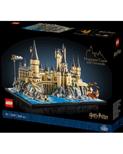 Konstruktor LEGO Harry Potter Hogwarts Castle and Grounds 76419, 18+ yaş, 2660 əd