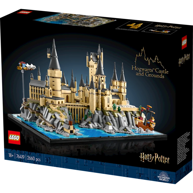 Конструктор LEGO Harry Potter Hogwarts Castle and Grounds 76419, 18+ лет, 2660 шт