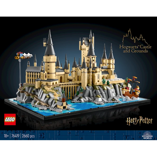 Конструктор LEGO Harry Potter Hogwarts Castle and Grounds 76419, 18+ лет, 2660 шт