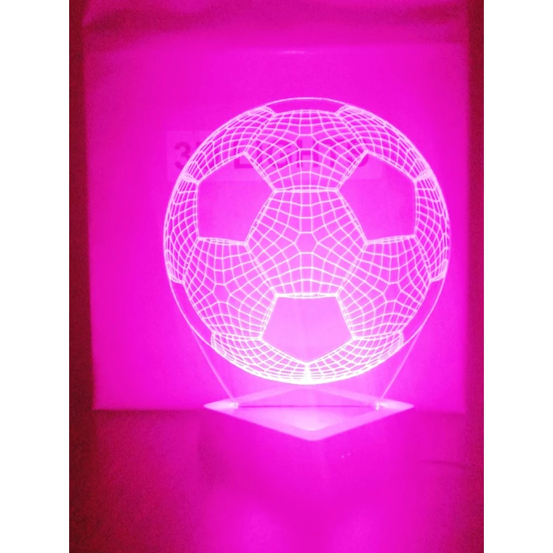 3D gecə lampası ctc01, şüşə/dəmir, çəhrayı, 24х20 sm 3D gecə lampası ctc01, şüşə/dəmir, çəhrayı, 24х20 sm