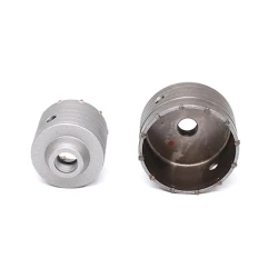 Burğulama başlığı TS60 divar/kərpic üçün, 75 mm, gümüşü