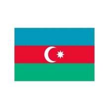 Azərbaycan bayrağı Ormibayrak EG84127, 100x150 sm
