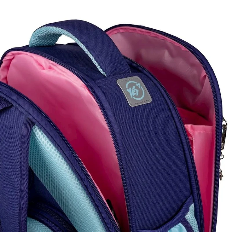 Школьный рюкзак Yes H-100 Little Star 559747 синий/голубой