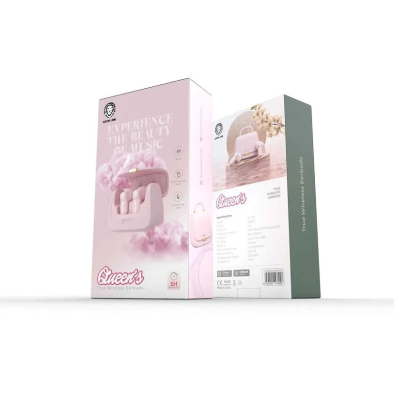 Беспроводные наушники Green Lion Queen's TWS Pink