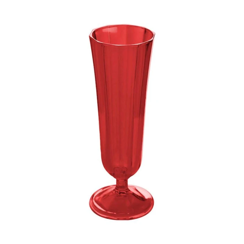 Бокал Porland Champagne, стекло, бордовый, 130 мл Бокал Porland Champagne, стекло, бордовый, 130 мл