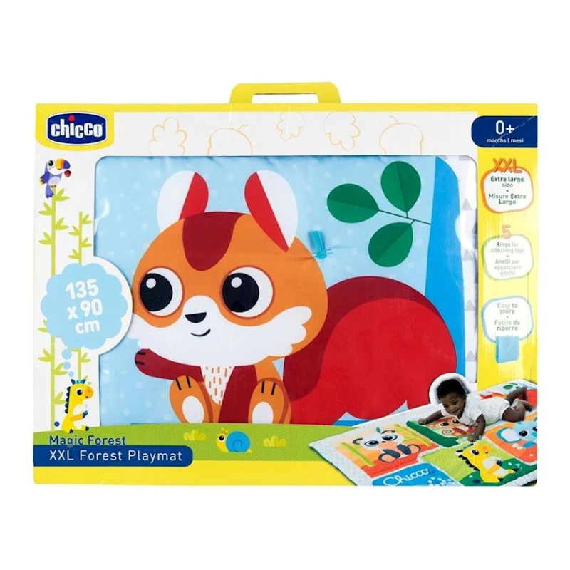 Игровой коврик Chicco Зачарованный Лес XXL, 135х90 см