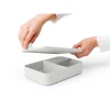 Ланч-бокс Brabantia Make & Take Bento, 16.7x6.2x25.5 см, пластик, светло-серый Ланч-бокс Brabantia Make & Take Bento, 16.7x6.2x25.5 см, пластик, светло-серый