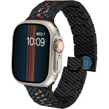 Kəmər Pitaka Rhapsody Apple Watch üçün 42/44/45/49 mm Black - 7493554151206