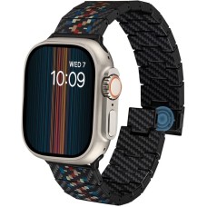 Kəmər Pitaka Rhapsody Apple Watch üçün 42/44/45/49 mm Black - 7493554151206