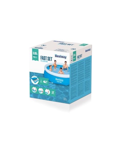 Şişmə hovuz Bestway Fast Set 57266, 305x76 sm