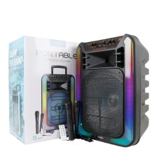 Портативная колонка Greatnice GTS 1937 15″, 2 микрофона