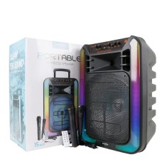 Портативная колонка Greatnice GTS 1937 15″, 2 микрофона
