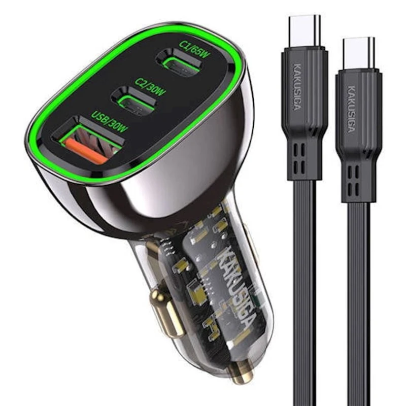 Автомобильное зарядное устройство Kakusiga KSC-1057 Black