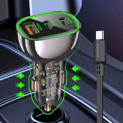 Автомобильное зарядное устройство Kakusiga KSC-1057 Black
