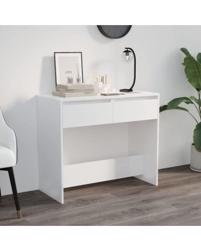 Yazı masası Ev Plus Ranze, LDSP, ağ, 89x41x76 sm