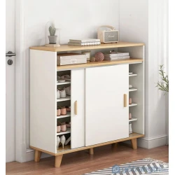 Тумба для обуви ZARR072, ламинат, белый Тумба для обуви ZARR072, ламинат, белый