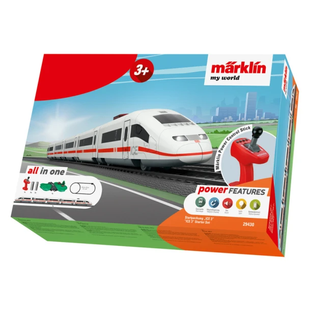 Железная дорога Marklin Ice 3 Starter Set, 5+ лет Железная дорога Marklin Ice 3 Starter Set, 5+ лет