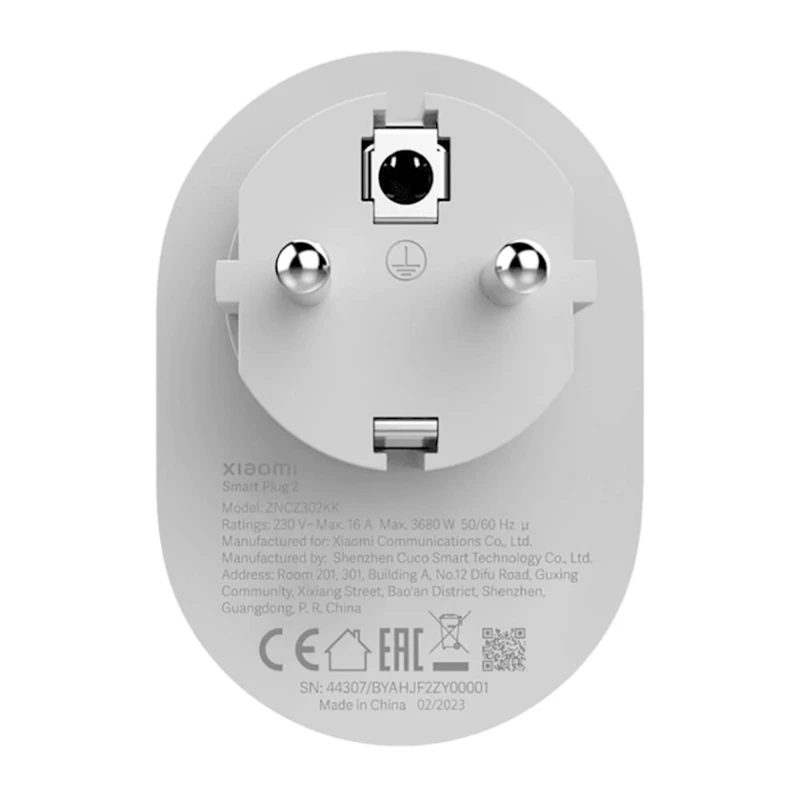 Умная розетка Xiaomi Smart Plug 2 (BHR6868EU)