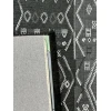 Ковер Natural halı Luna LUNA46BS, 120x180 см, полипропилен, черный/серый