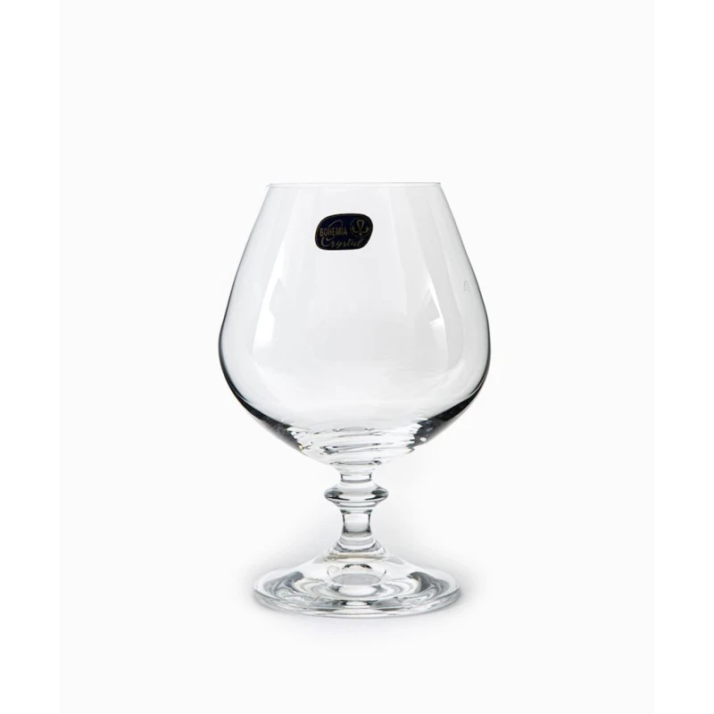 Бокал для коньяка Hom-me Tulipa Optica 101725, кристалин, 400 мл, прозрачный Бокал для коньяка Hom-me Tulipa Optica 101725, кристалин, 400 мл, прозрачный