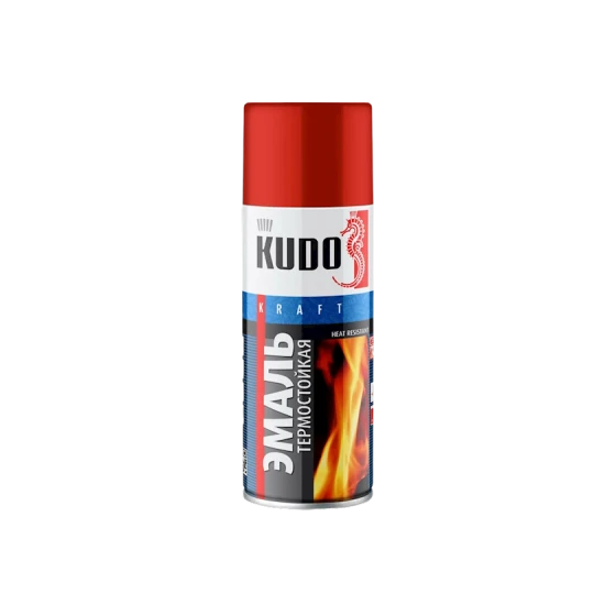 Эмаль Kudo KU-5005, красный, 520 мл