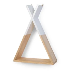 Настенная полка Сhildhome Wall Shelf Tipi Natur, белый Настенная полка Сhildhome Wall Shelf Tipi Natur, белый