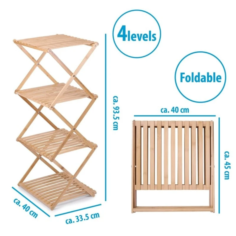 Полки для ванной комнаты Alpina, бамбук, 33.5x40x93.5 см Полки для ванной комнаты Alpina, бамбук, 33.5x40x93.5 см