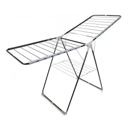 Сушилка для белья Perilla Mina Large, алюминий, серая/черная, 20 м