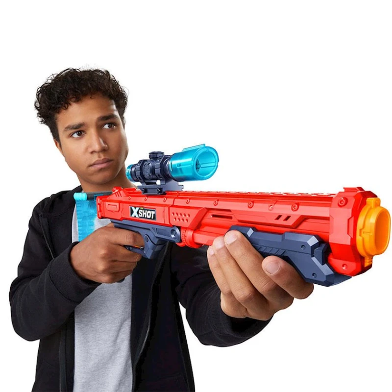 Бластер Zuru X-Shot Excel Hawk Eye, 16 дротиков, 8+, разноцветный