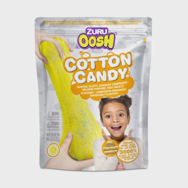 Слайм Zuru Oosh Cotton Candy, 30 г, товар в ассортименте Слайм Zuru Oosh Cotton Candy, 30 г, товар в ассортименте