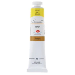 Масляная краска Невская палитра Сонет, Лимонная 46 мл