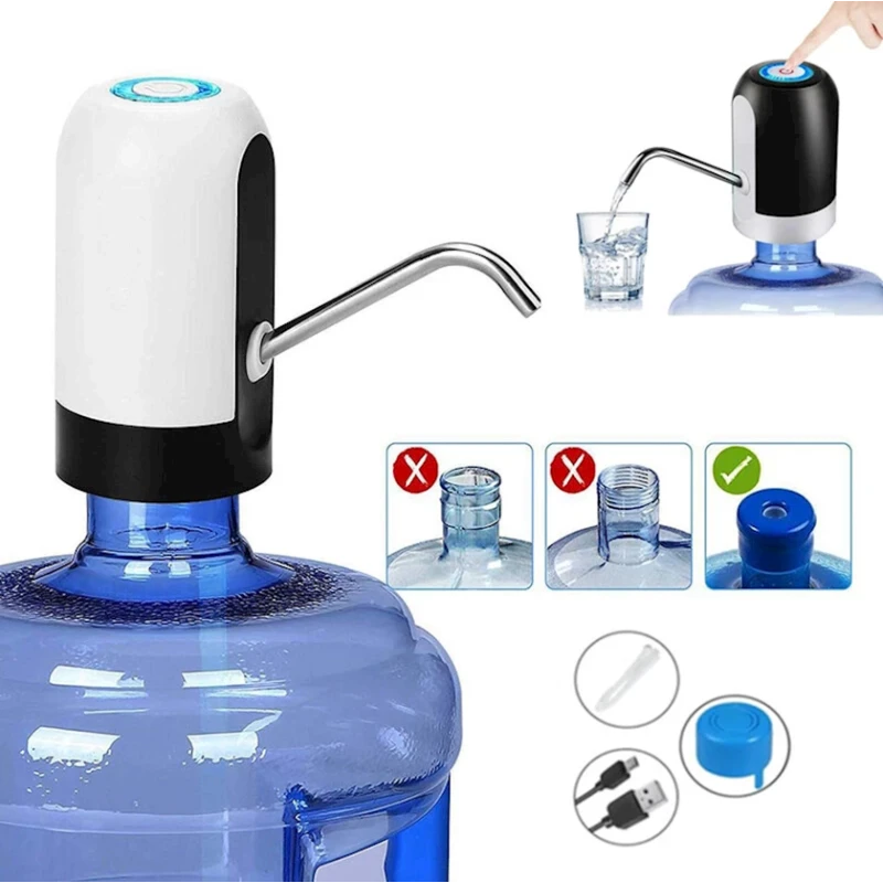 Электрическая помпа для бутилированной воды с аккумулятором 6-584