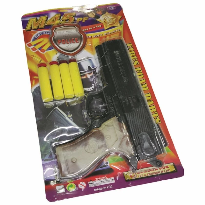 Tapança M45, plastik, 5 yaşdan, qara