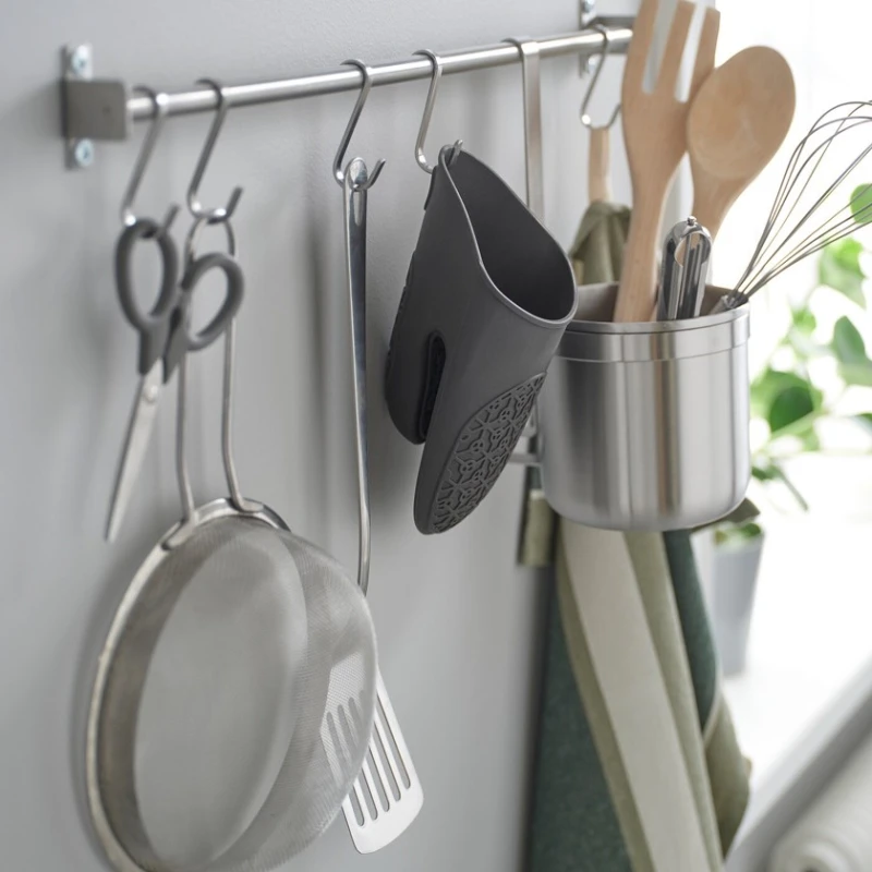 Рукавица для кухни IKEA Sandviva, силикон, 20 см, темно-серая Рукавица для кухни IKEA Sandviva, силикон, 20 см, темно-серая