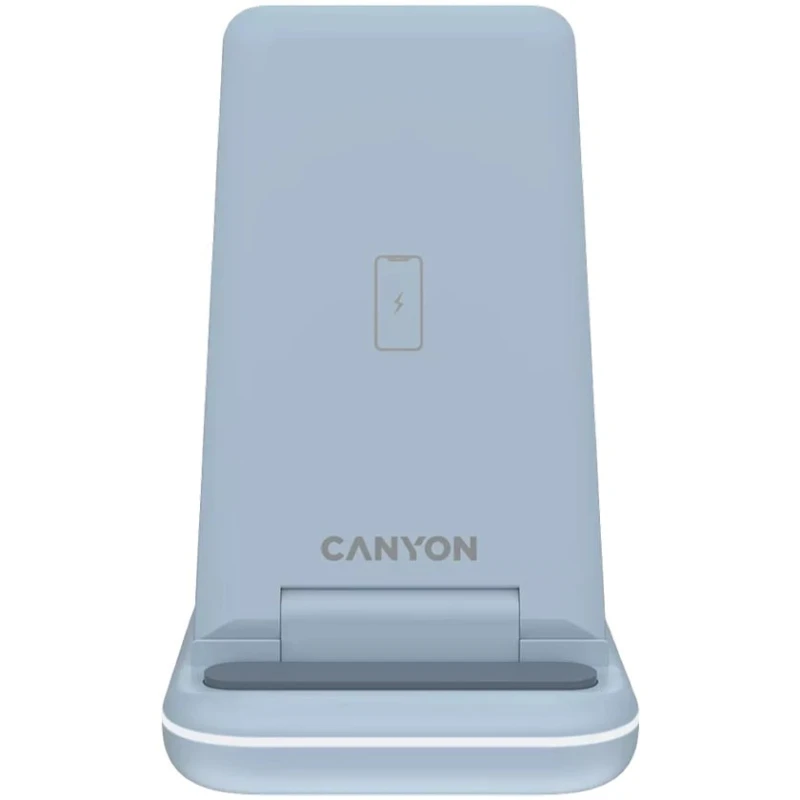 Беспроводное зарядное устройство Canyon WS-304 3in1 Blue (CNS-WCS304BL) Беспроводное зарядное устройство Canyon WS-304 3in1 Blue (CNS-WCS304BL)