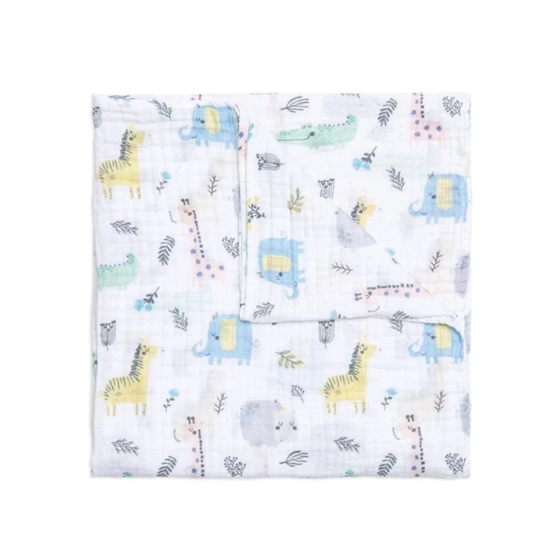 Плед унисекс Funna baby Safari, 120х120 см, хлопок Плед унисекс Funna baby Safari, 120х120 см, хлопок