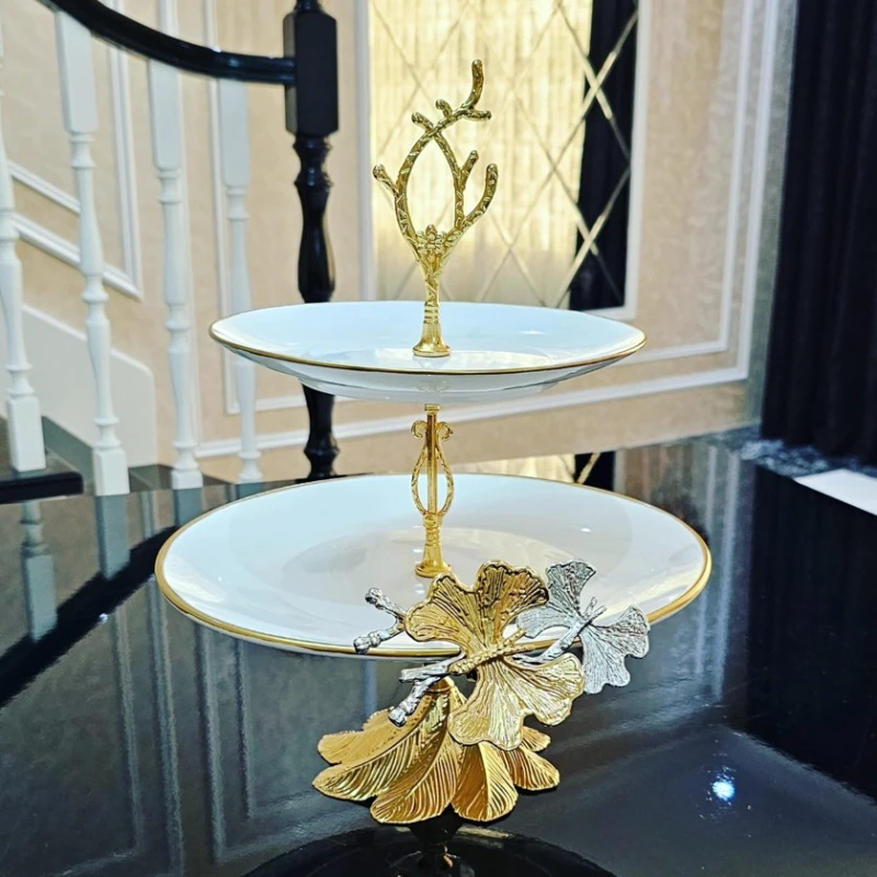 Этажерка Gallery Home GLR-023, белая/золотистая, 30x40 см