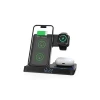 Беспроводное зарядное устройство Wiwu Wi-W006 5 in 1 Black Беспроводное зарядное устройство Wiwu Wi-W006 5 in 1 Black