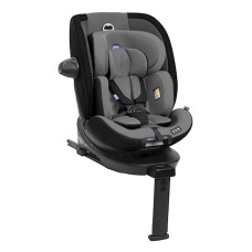 Avtomobil kreslosu Chicco Everone i-Size, boz/qara