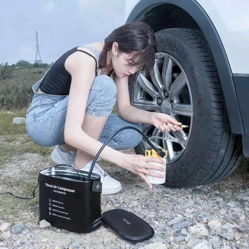 Avtomobil kompressoru 70mai Air Pump Eco Midrive TP01 Avtomobil kompressoru 70mai Air Pump Eco Midrive TP01