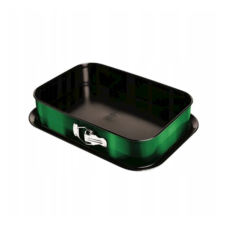 Форма для запекания Berlinger Haus Emerald Collection BH-6461A, 39x27x7.5 см, углеродистая сталь, антипригарное покрытие, зеленая