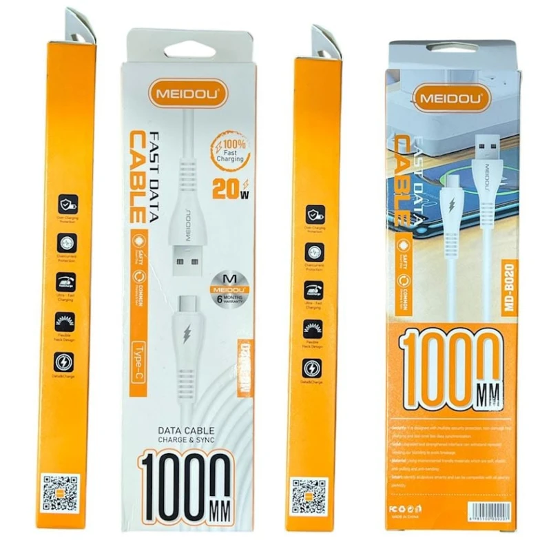 Kabel USB Meidou MD-B020 USB to Type-C Kabel USB Meidou MD-B020 USB to Type-C